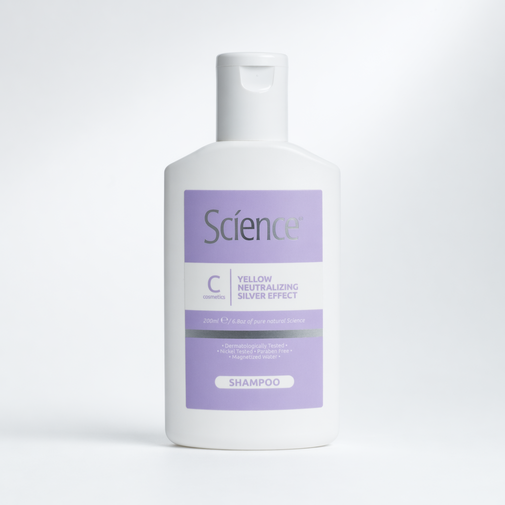 Szampon SILVER Science 200 ml – butelka na jasnym tle