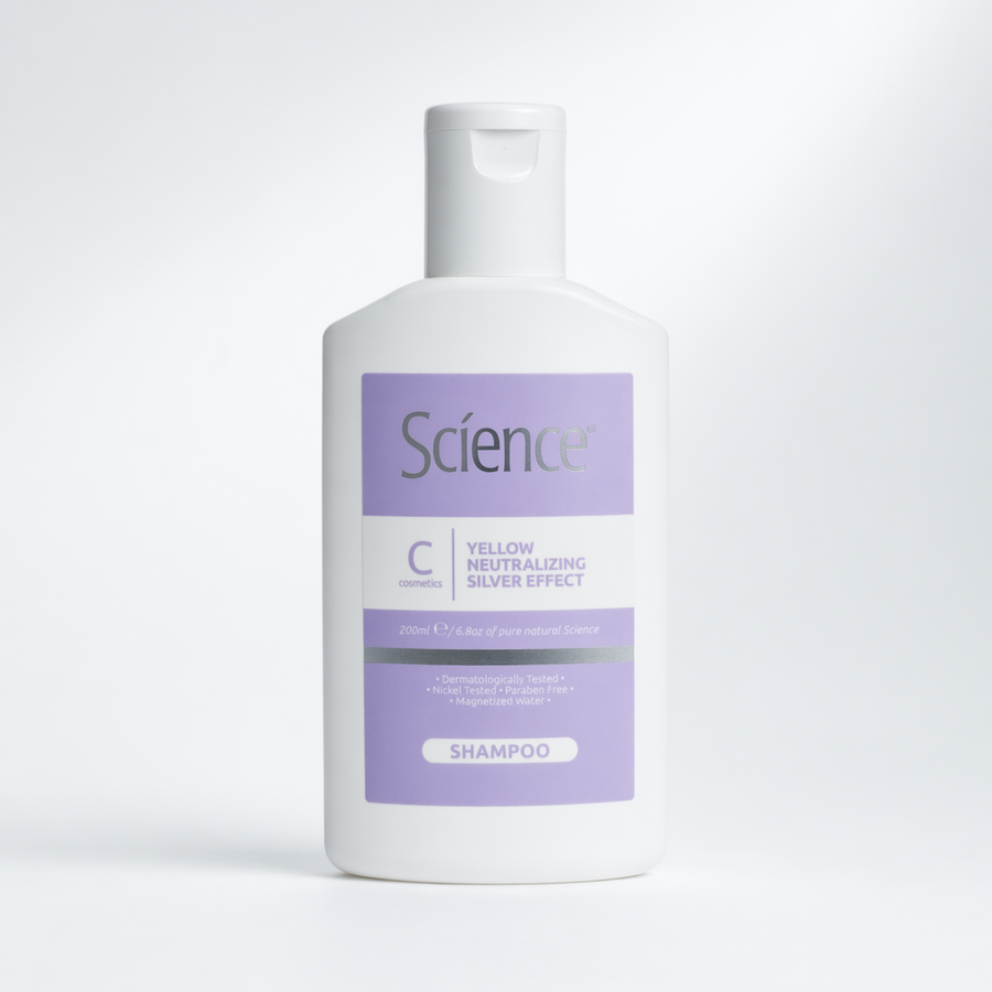Szampon SILVER Science 200 ml – butelka na jasnym tle