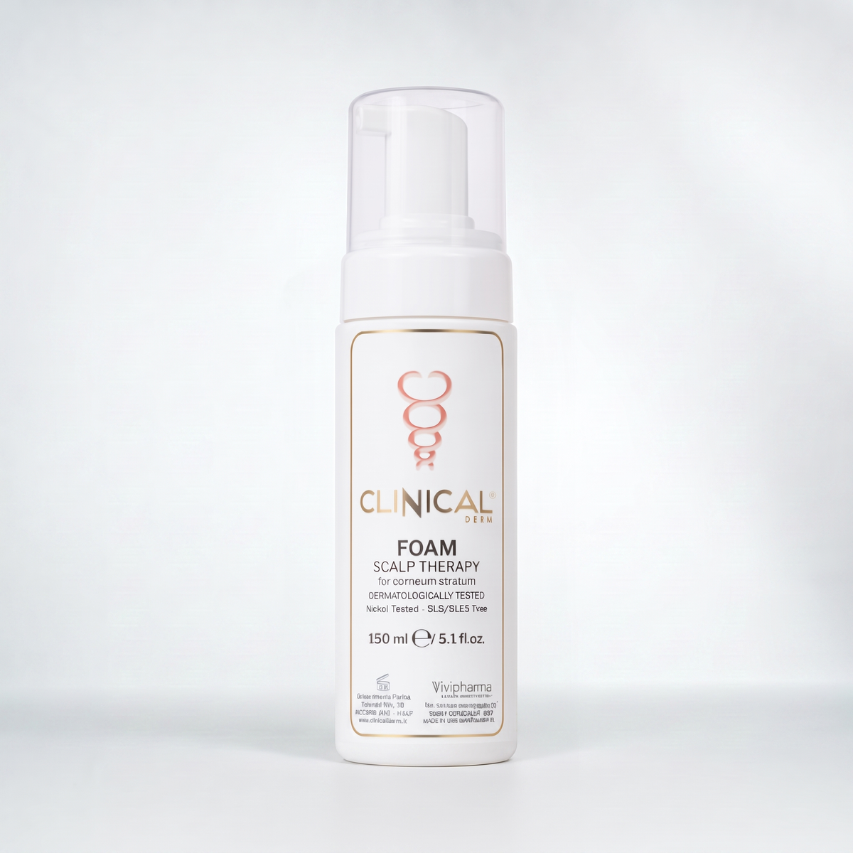Pianka Corneo Therapy Scalp 150 ml – butelka z pompką na jasnym tle